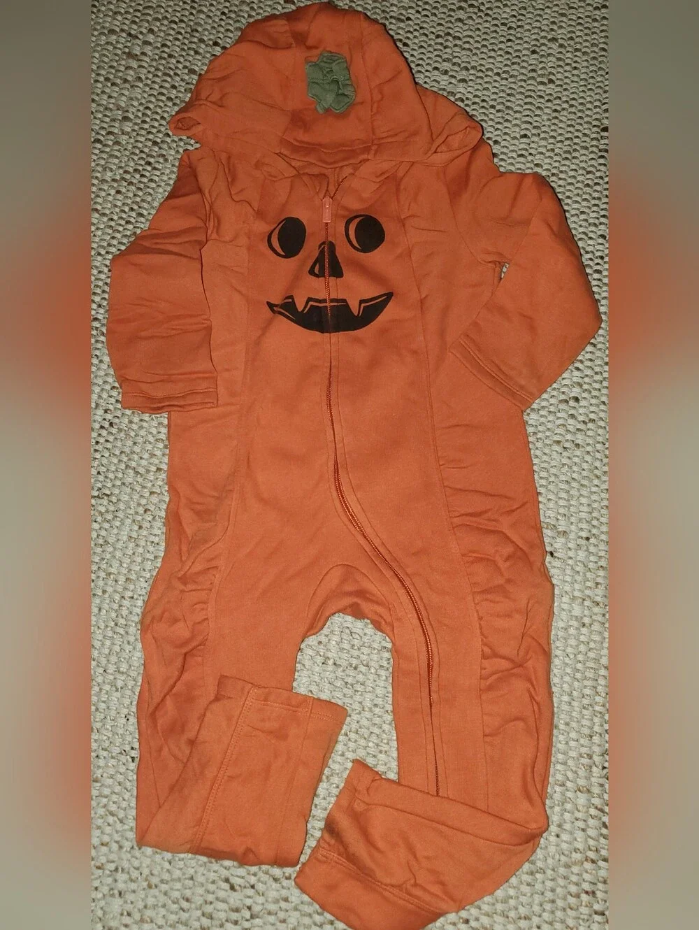 2 Sets Of 3T Halloween PJs (Pumpkim, Skeleton)